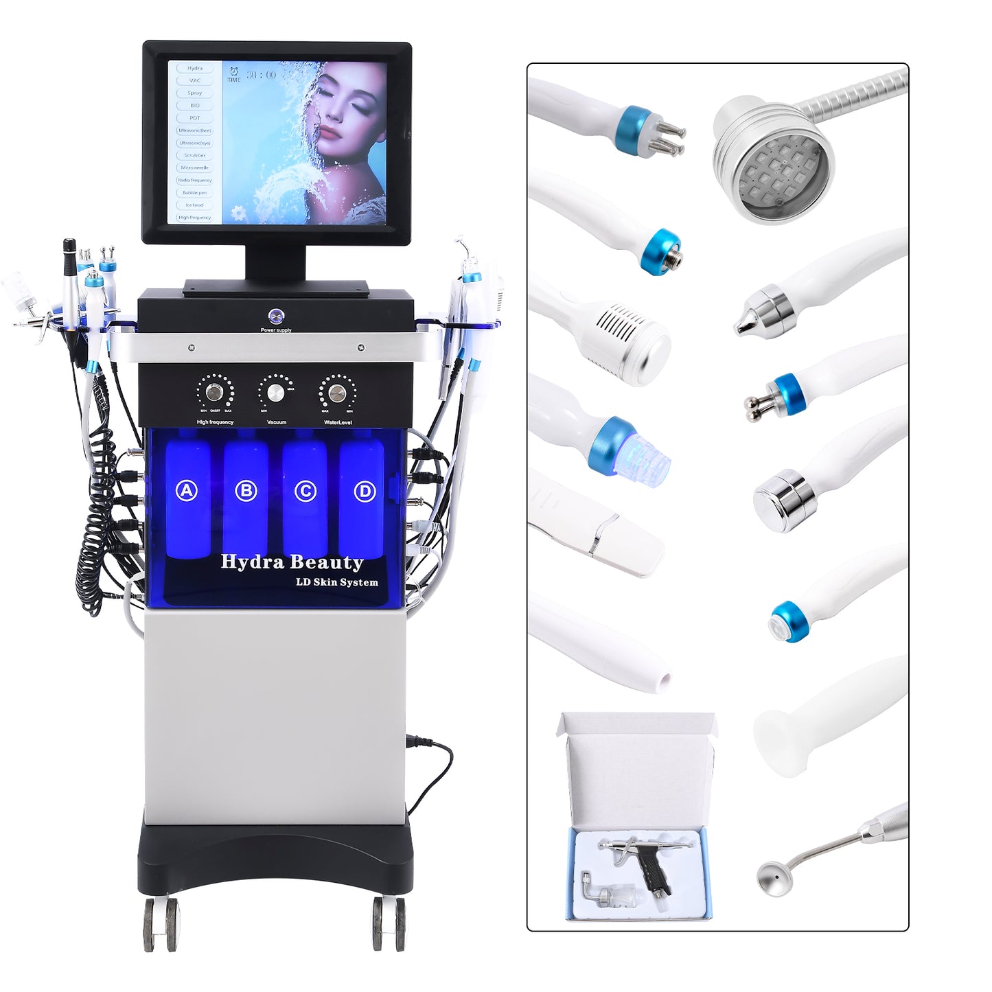 Hydrogen-Oxygen facial machine-14 in1