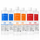 Hydrogen Oxygen Facial Special Serums Solution for Facial Cleansing, Face Skin Care, Hydrating 400ml（6 Bottles）