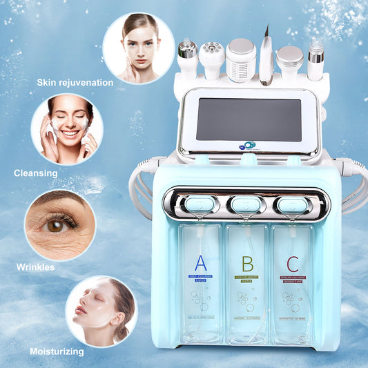Hydrogen Oxygen Multifunctional 7 in1 Facial Care Machine with Mask