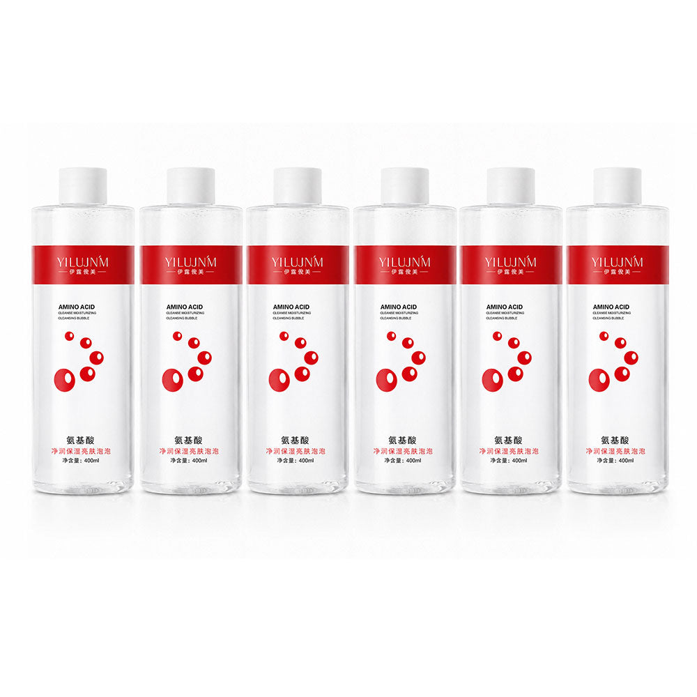 Essence Bubble Liquid for Deep Facial Cleaning Moisturizing and Oil Control  Oxygen Bubble Machine Special 400ml/Bottle(6 Bottles)