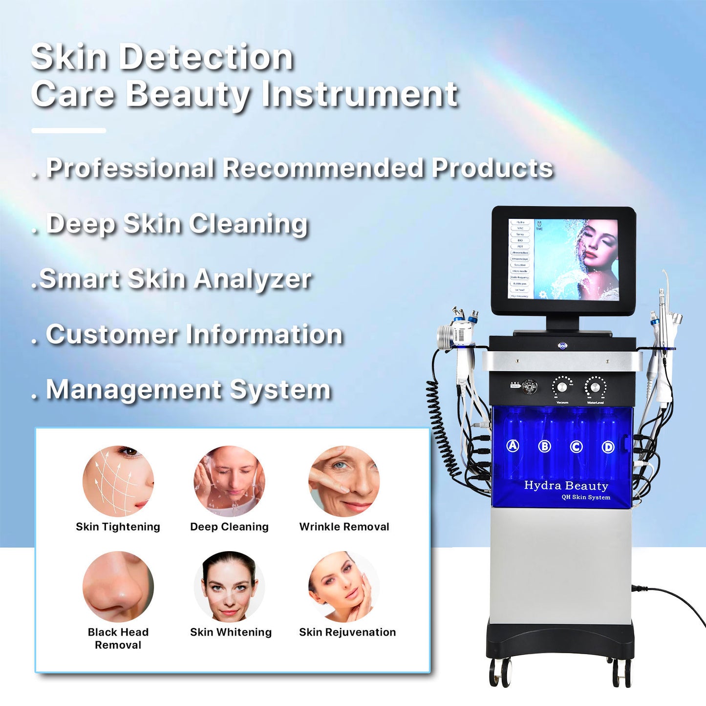 14-in-1 Hydra Beauty Facial  Machine