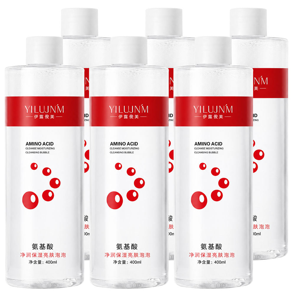 Essence Bubble Liquid for Deep Facial Cleaning Moisturizing and Oil Control  Oxygen Bubble Machine Special 400ml/Bottle(6 Bottles)