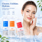 Hydrogen Oxygen Facial Special Serums Solution for Facial Cleansing, Face Skin Care, Hydrating 400ml（6 Bottles）