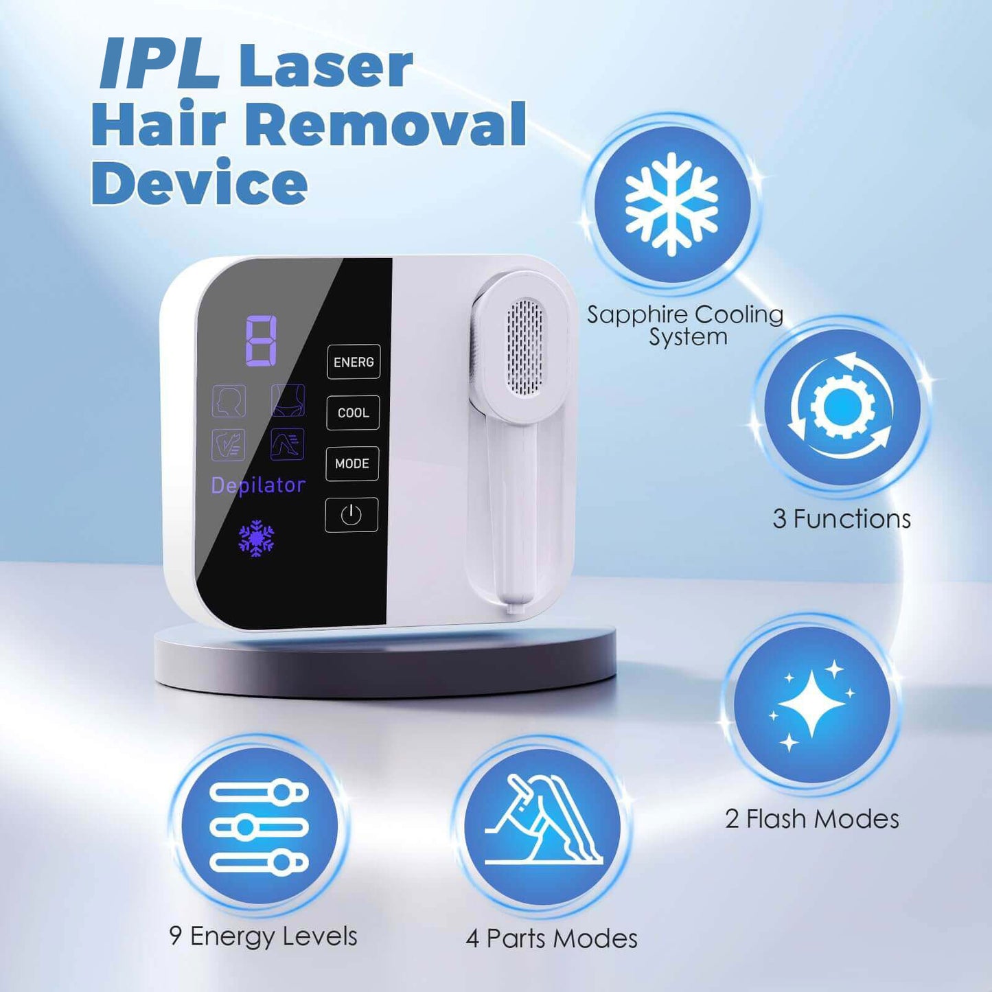 IPL Laser Hair Removal Device