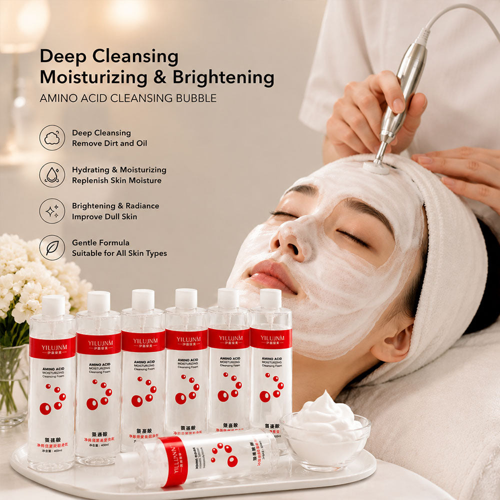 Essence Bubble Liquid for Deep Facial Cleaning Moisturizing and Oil Control  Oxygen Bubble Machine Special 400ml/Bottle(6 Bottles)