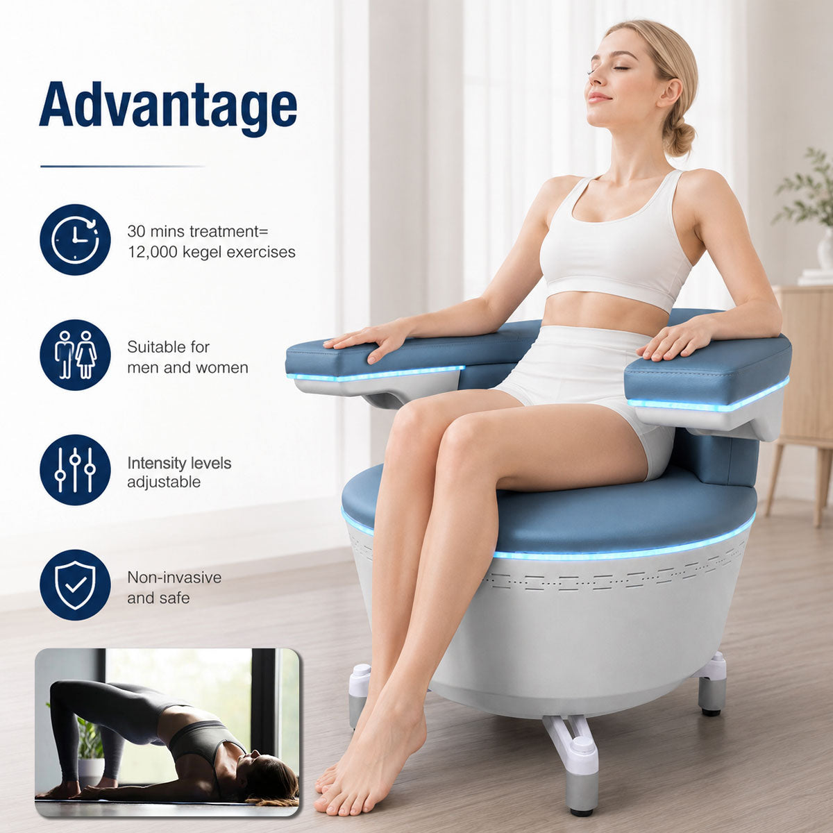 EMS Pelvic Chair